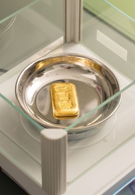 100-g-Goldbarren zur Beleihung bei Depositum in Bregenz