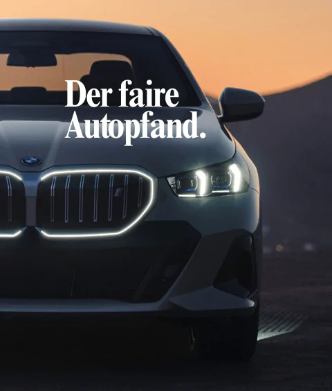 Auto-Pfandkredit Dornbirn, Bregenz und Feldkirch