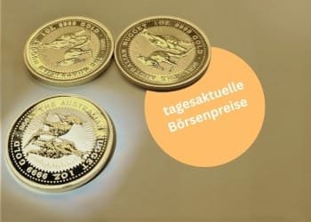 Goldmünzen beleihen.