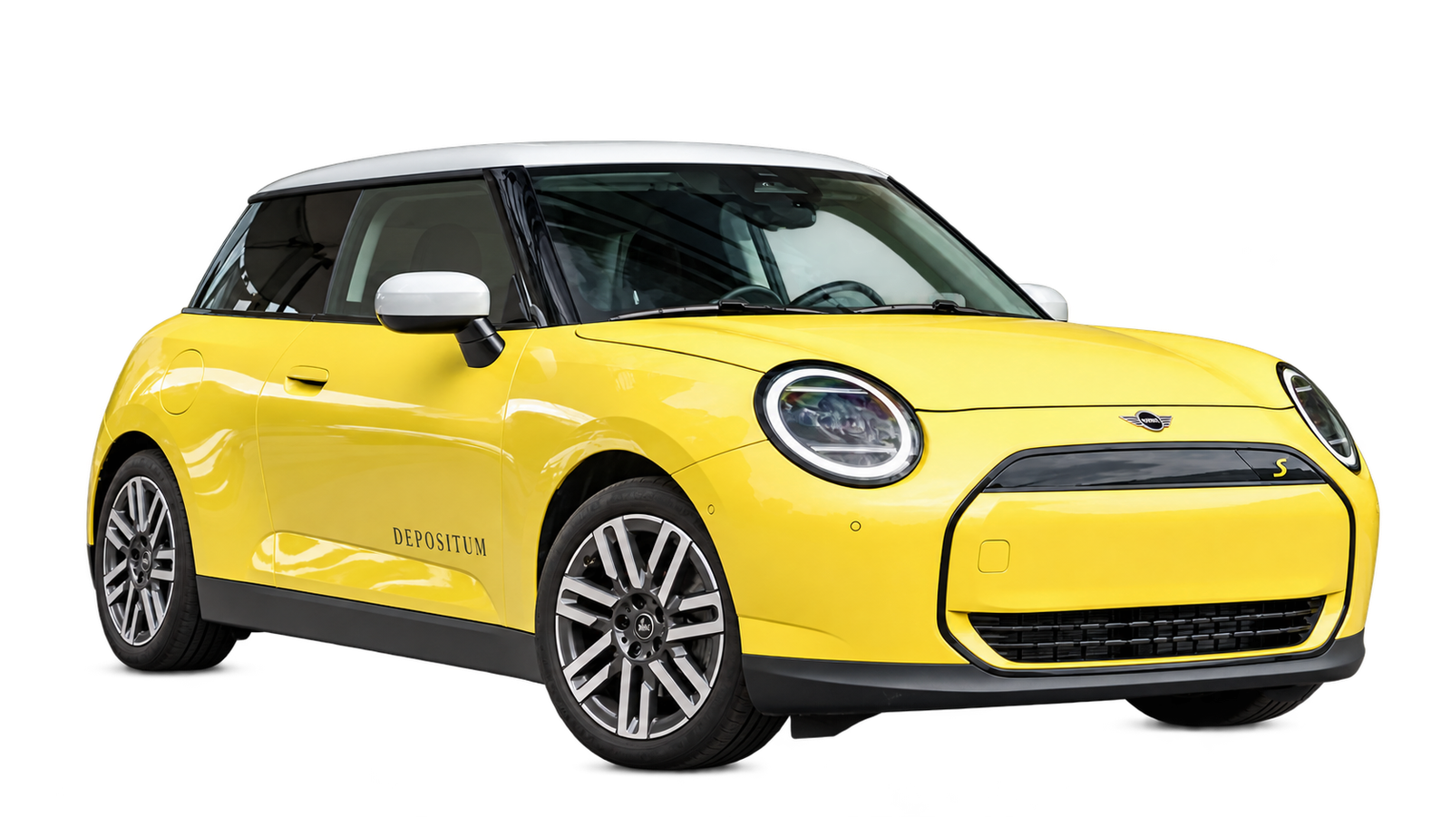Gelber Depositum MINI als Beispiel für Autopfand